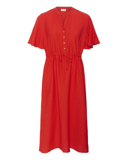 Cream Red Kleid 'Lori'