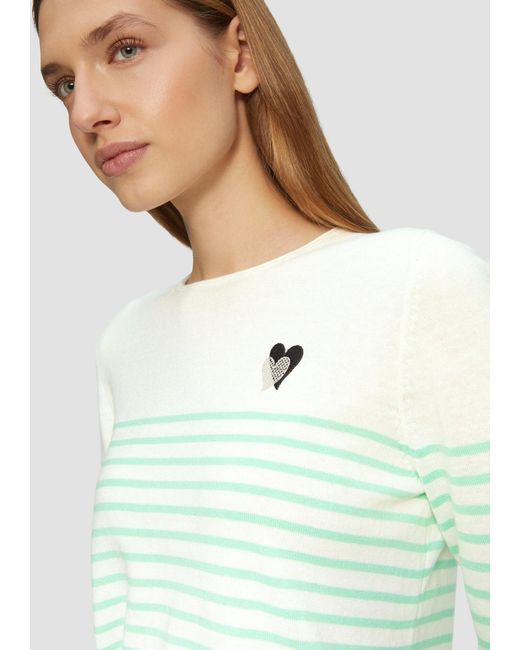 S.oliver Green Oliver Pullover