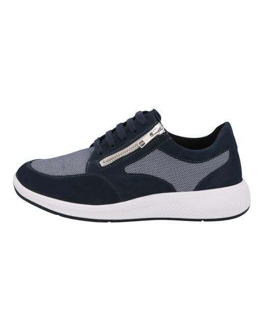 SOLIDUS Blue Schnürschuhe Kalea