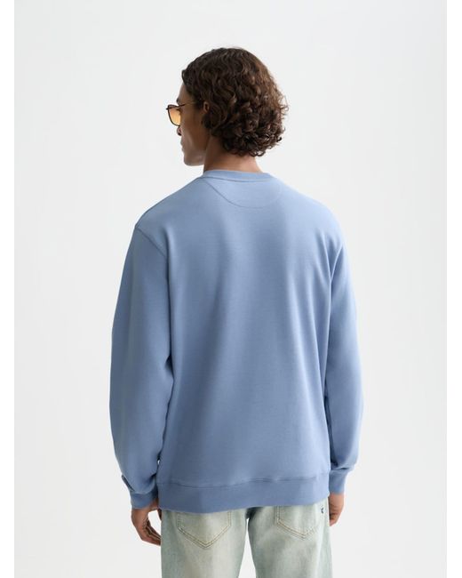 Scotch & Soda Sweater Seasonal core logo badge regular-fit in Blue für Herren