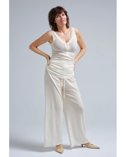 Seamless Basic White Top