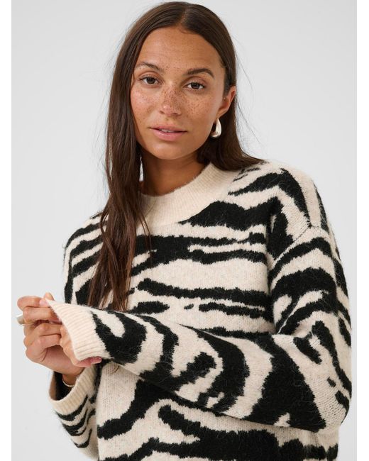 Kaffe Black Pullover Sandra