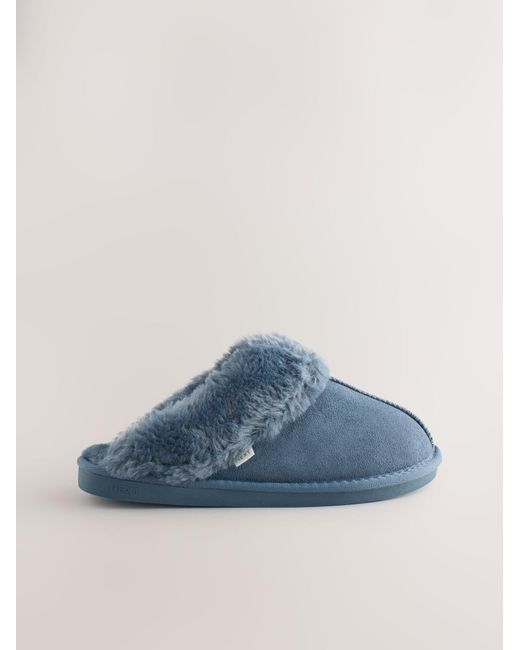 Next Blue Hausschuh