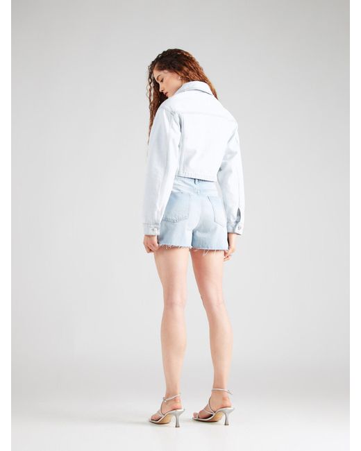 ABOUT YOU x Toni Garrn Blue Shorts Theres
