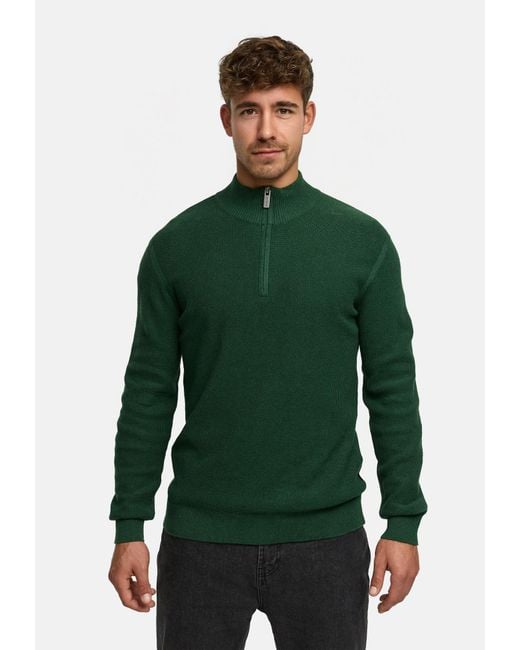 INDICODE Pullover Bull in Green für Herren