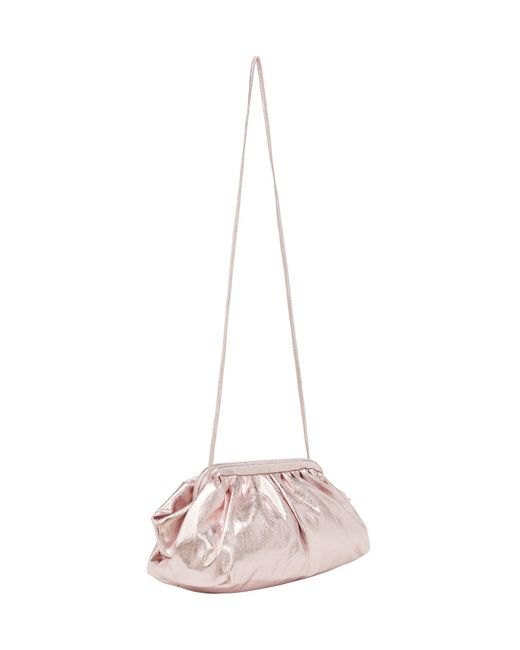 faina Pink Clutch