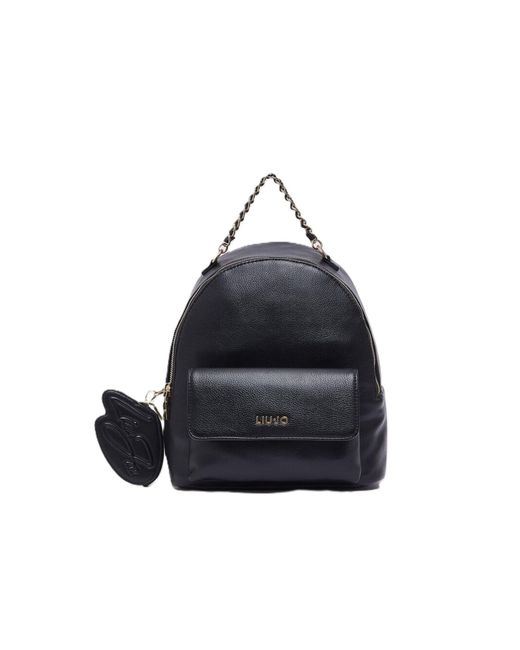 Liu Jo Black Rucksack Aa6324 E1012