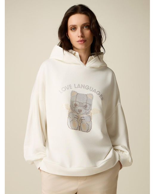 Oltre White Pullover