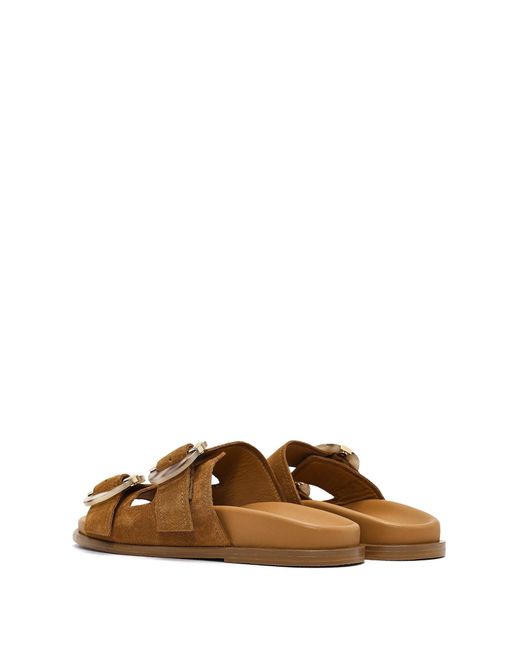 Derimod Brown Pantolette