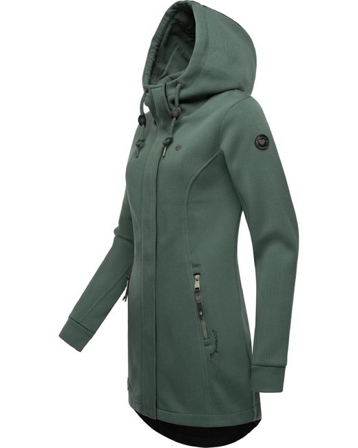 Ragwear Green Sweatjacke 'Letti'