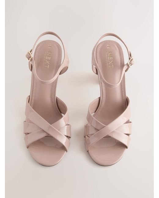 Next Pink Sandale