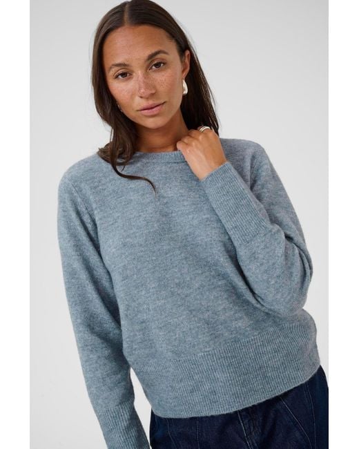 Kaffe Blue Pullover Niel