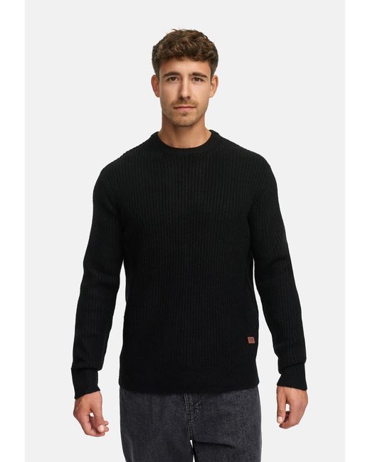 INDICODE Pullover Inpeace in Black für Herren