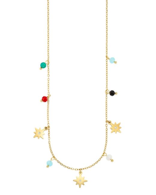 Aniston White Kette
