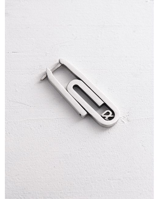 REYTEL Ohrring Clip in White für Herren