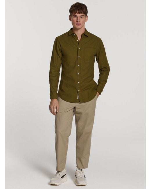 Shiwi Hemd Tyler in Green für Herren