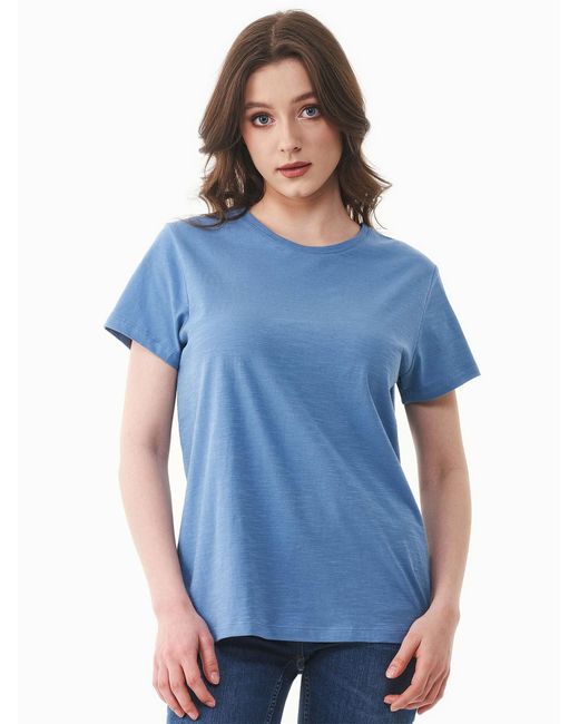 ORGANICATION Blue T-Shirt