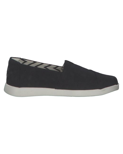 TOMS Black Slipper 'Alpargata'