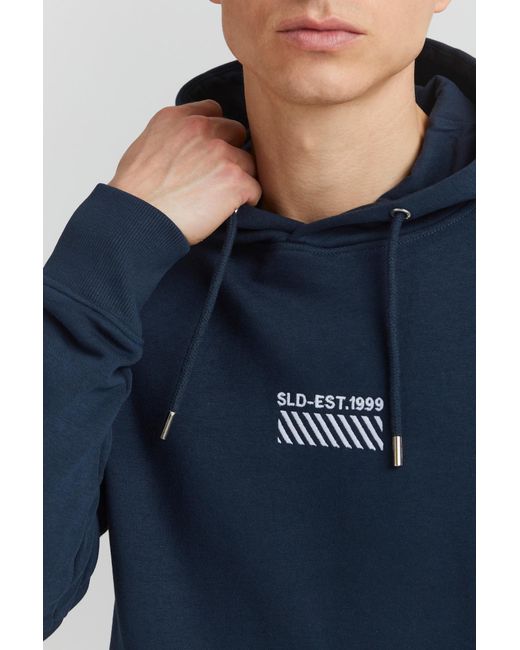 Solid Sweatshirt Rubin in Blue für Herren