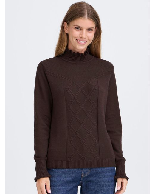Oxmo Brown Pullover Poxbmmnera