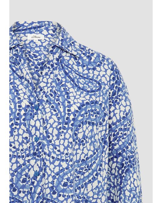 S.oliver Blue Bluse
