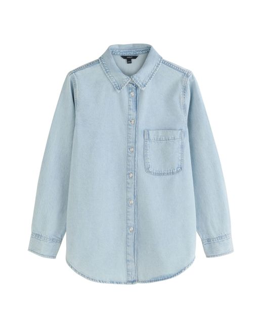 Next Blue Bluse