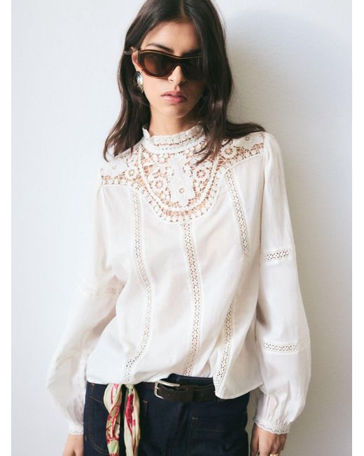 BHOEM White Bluse