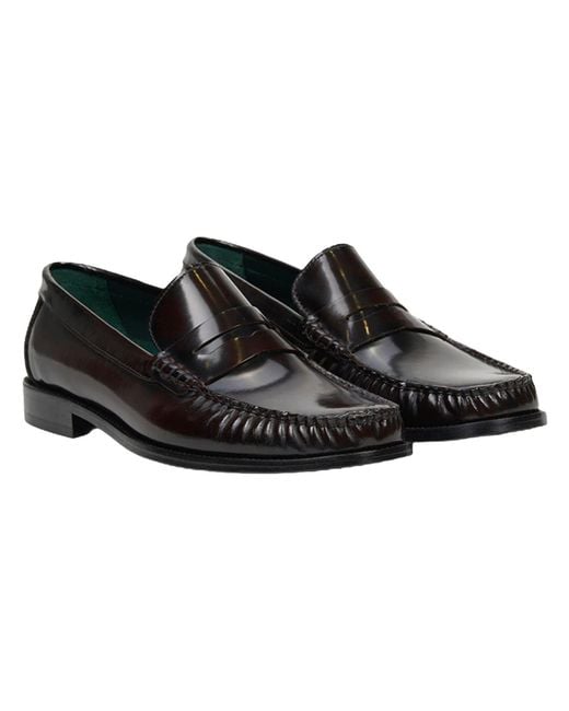 Desa Mokassin Slipper in Black für Herren