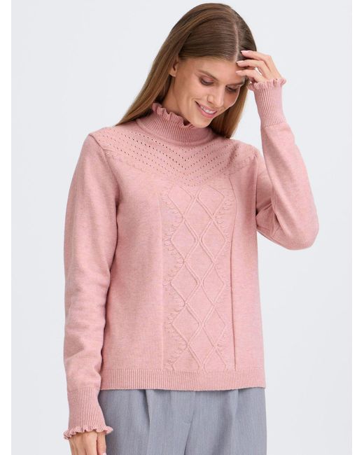 Oxmo Pink Pullover Oxbmmnera