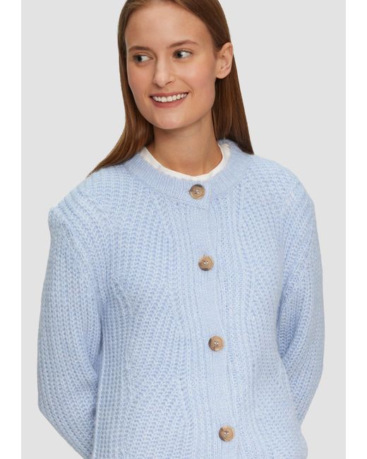 S.oliver Blue Strickjacke