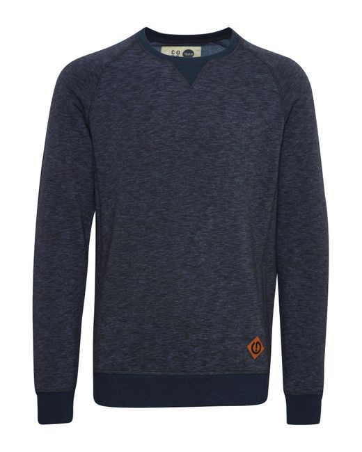 Solid Sweatshirt in Blue für Herren