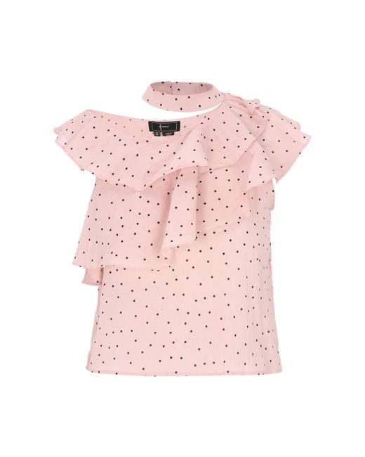 faina Pink Bluse