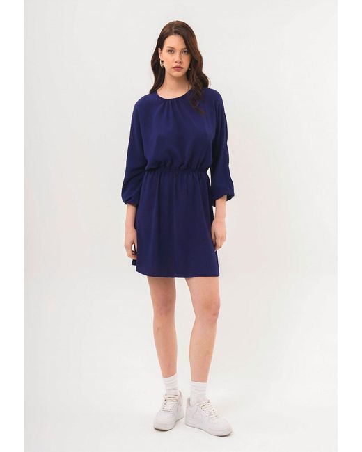 FRESHLIONS Blue Minikleid Beth