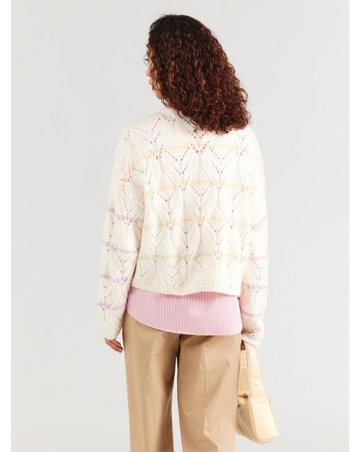Vero Moda Natural Pullover Vmnew Hatty