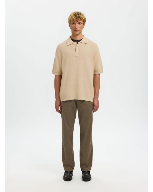 SELECTED Pullover in Natural für Herren