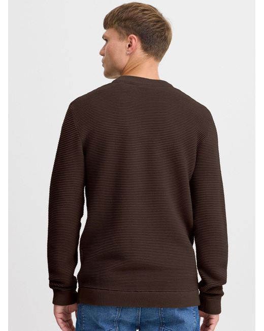 Solid Pullover Valencia in Brown für Herren