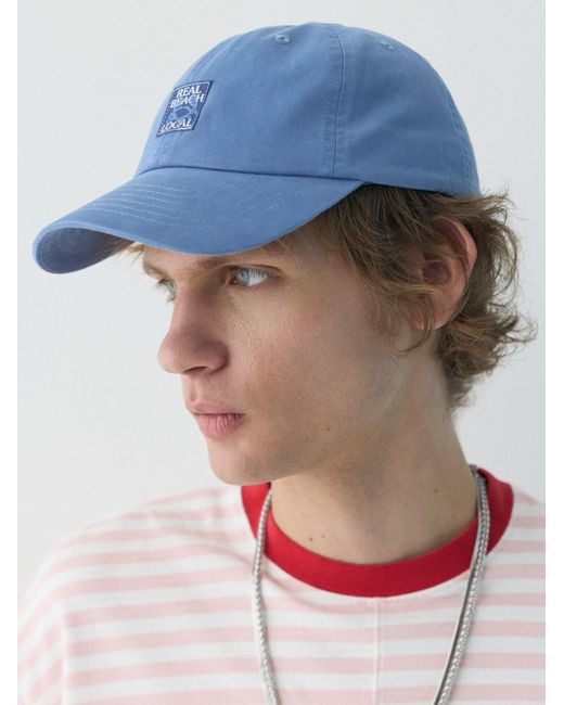 Pull&Bear Blue Cap Real Local