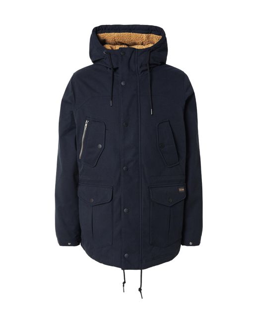 Volcom Parka Starget in Blue für Herren