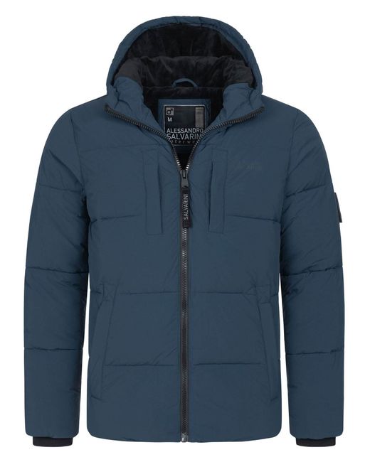 Alessandro Salvarini Winterjacke in Blue für Herren