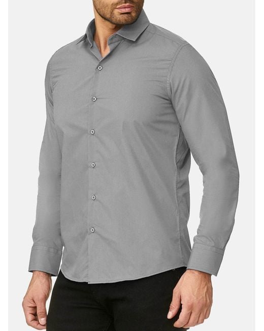 Reslad Hemd Rs7002 in Gray für Herren
