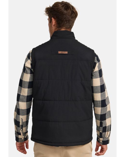 INDICODE Weste in Black für Herren