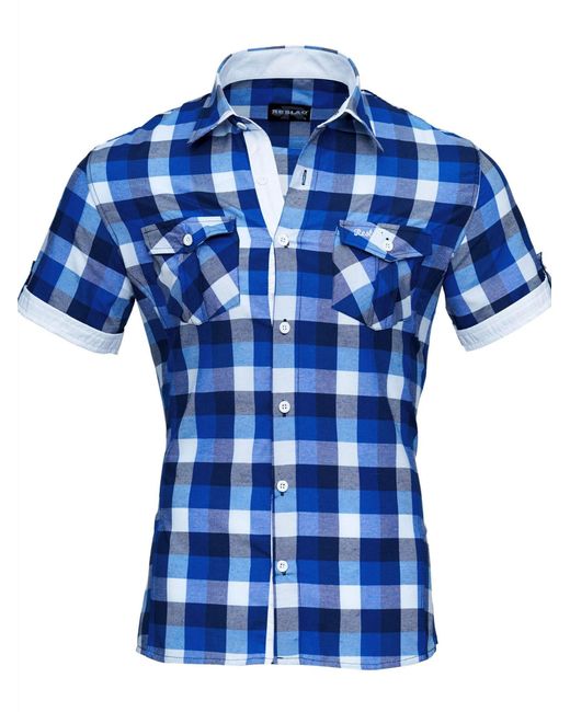 Reslad Hemd Rs7065 in Blue für Herren