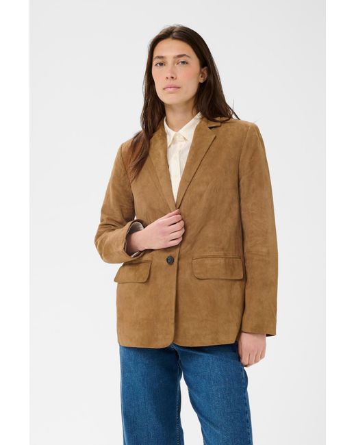 Part Two Brown Blazer
