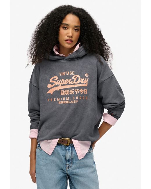 Superdry Blue Sweatshirt