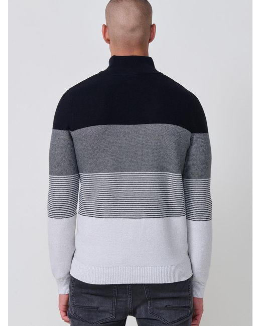 Koröshi Strickpullover in Gray für Herren