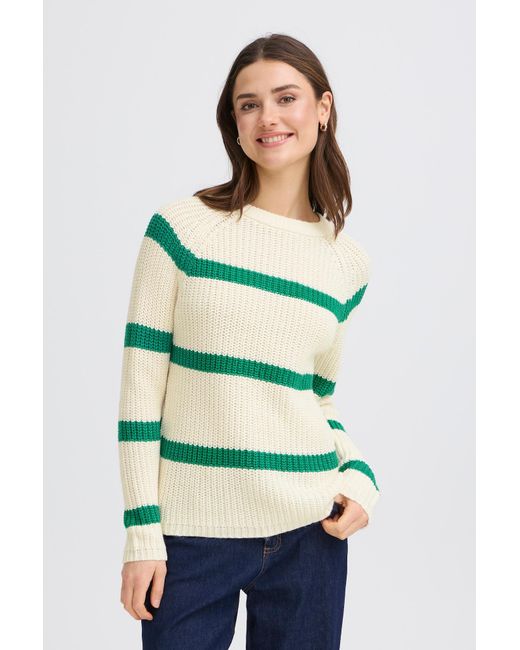 Fransa Green Pullover Frkamia