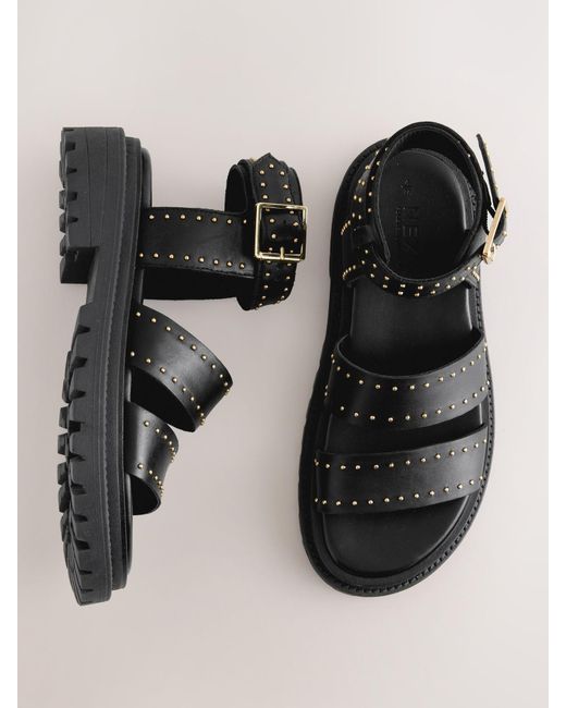 Next Black Sandale Forever Comfort