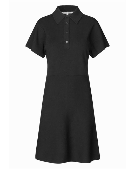 Second Female Black Strickkleid Stinna