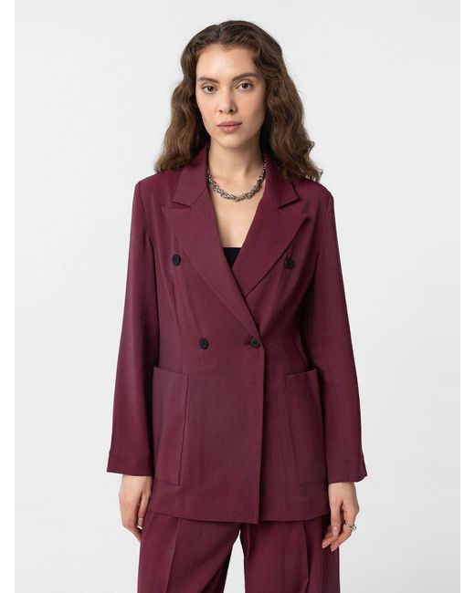 Antioch Purple Blazer 'Elisa'
