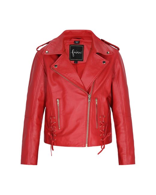 faina Red Jacke